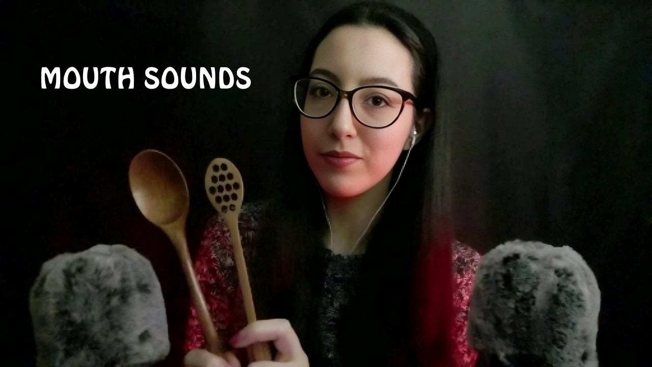 🌠 ASMR - 👄 TINGLY MOUTH SOUNDS 👄 (Hand Movements, Mic Touching, Visual Triggers) 🌙