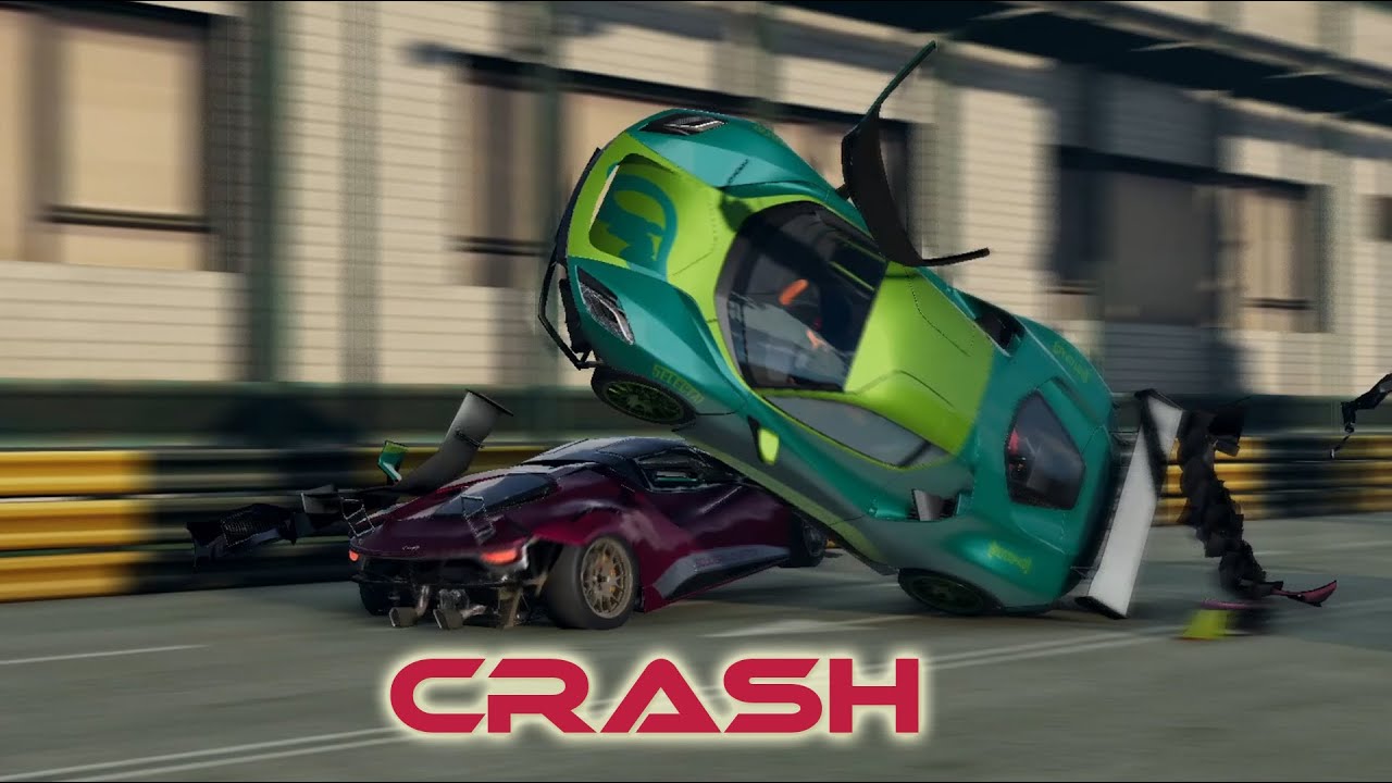 Realistic racing crashes #4 - BeamNG Drive | Crash Nation