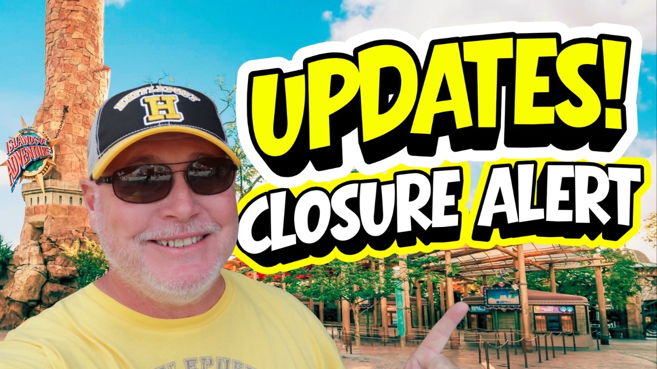 Updates! Unplanned Closure at Islands of Adventure ~ Bonus Studios Visit