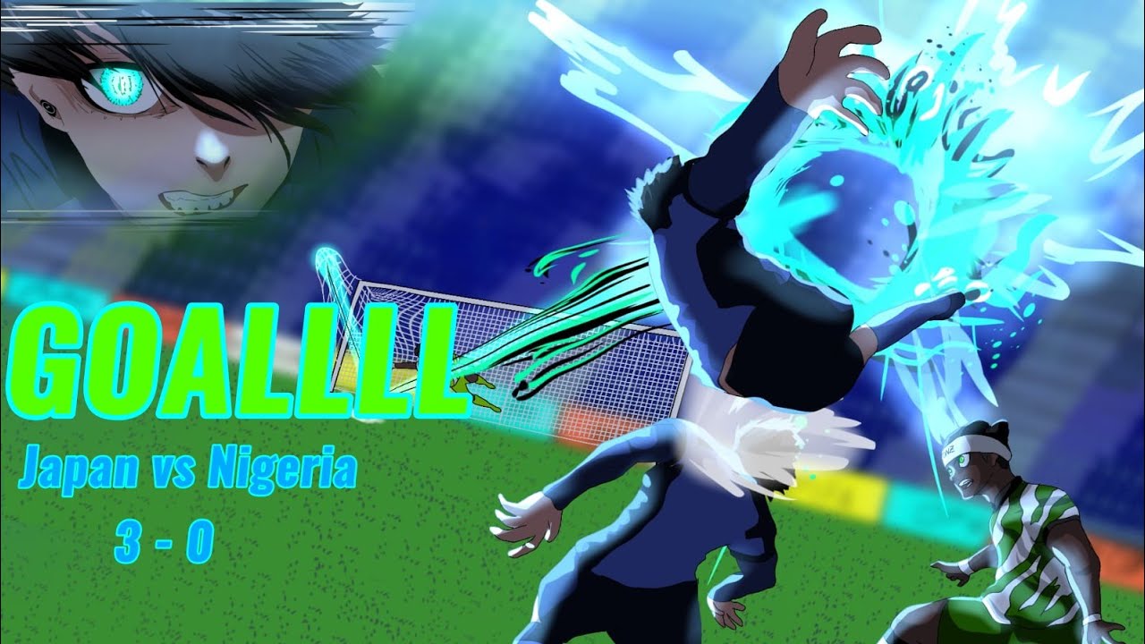 RIN ITOSHI GOAL🔥 Japan vs Nigeria U20 | Blue Lock U20 WC | Fan Animation