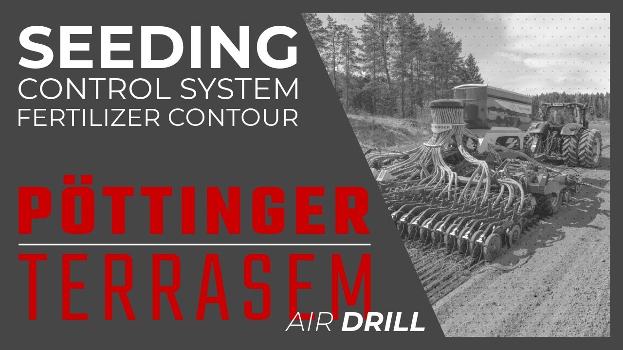 Seeding control system on the P&Ouml;TTINGER TERRASEM air drill