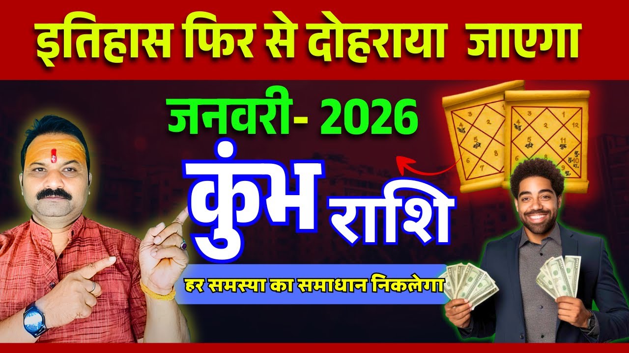 #कुंभ राशि 2026 की 3 महत्वपूर्ण भविष्यवाणी | kumbh rashi 2026 | Aquarius 2026 | All Is Well Rashifal