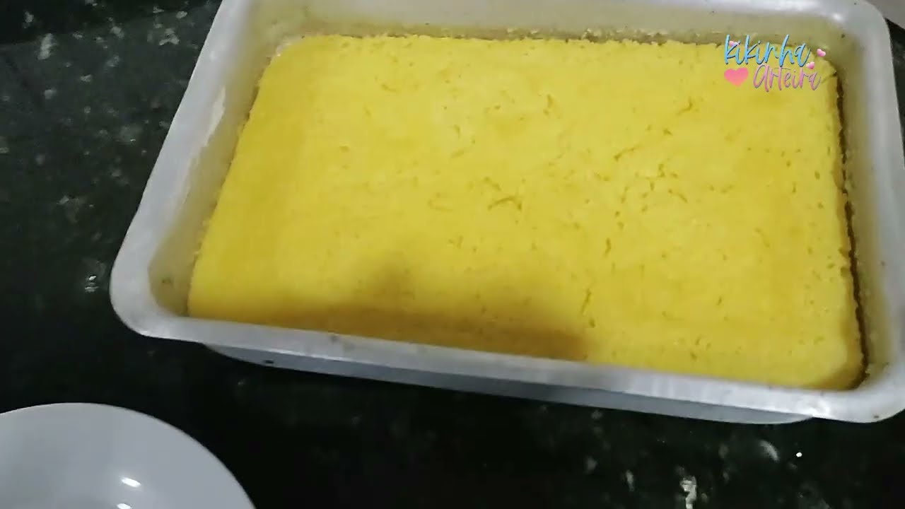 Receita Bolo de Fubá Cremoso, direto da Roça para Voce