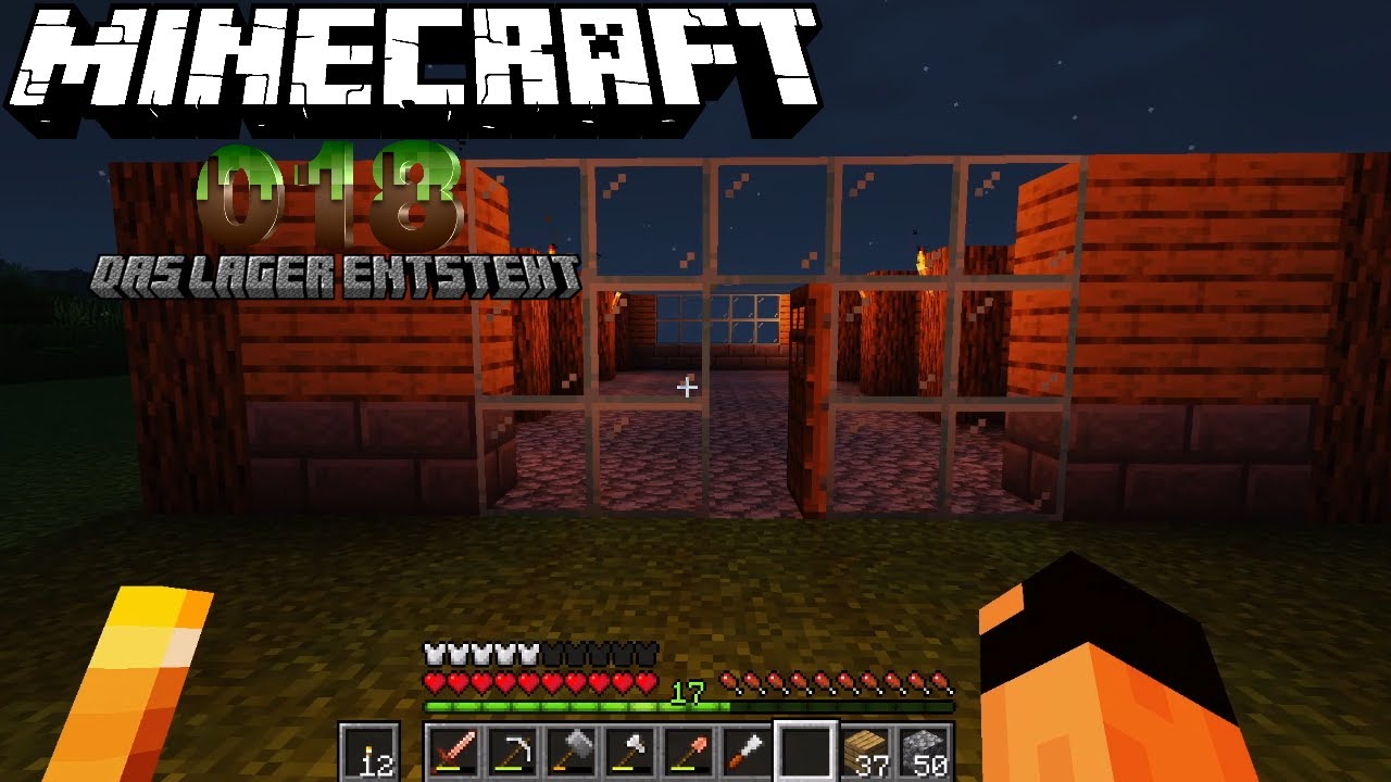 Minecraft Java 018 Das Lager entsteht