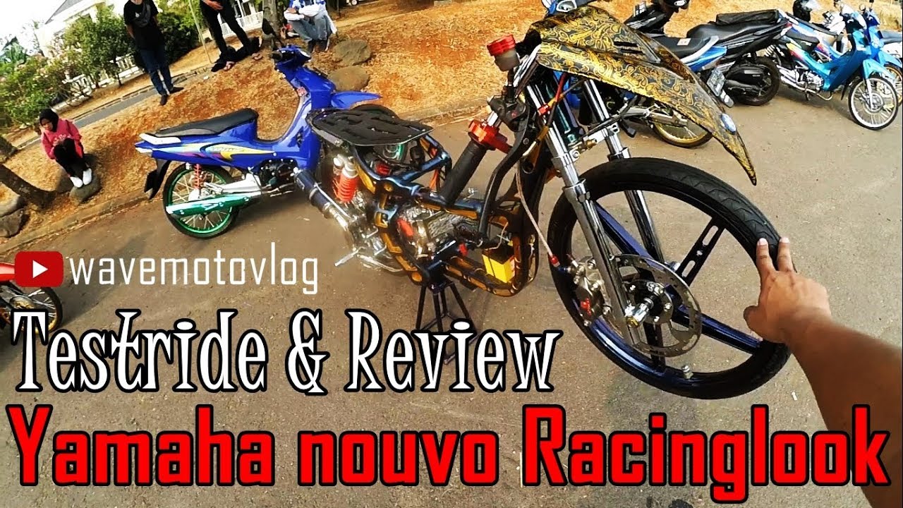 Tesride & Review Yamaha Nouvo RacingLook