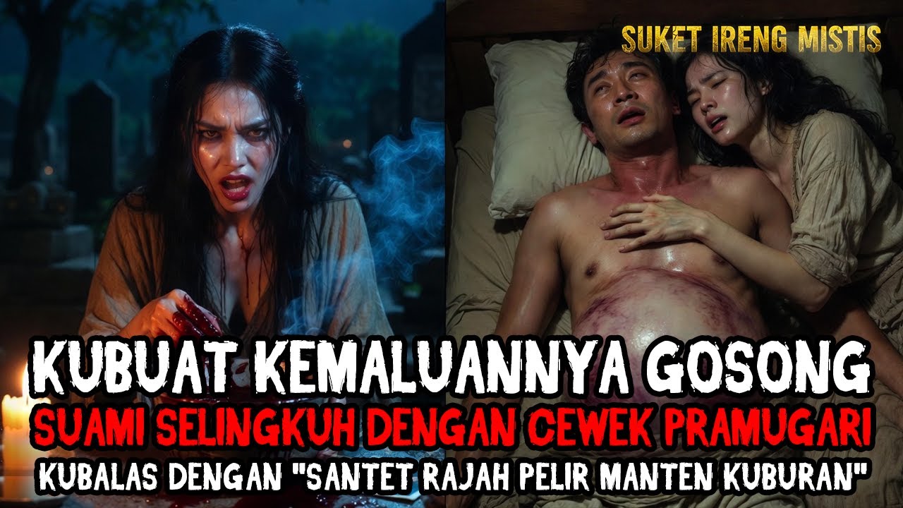 DENDAM SANTET RAJAH PELIR, SUAMI SELINGKUH DENGAN PRAMUGARI, KU BUAT KEMALUANNYA GOSONG!