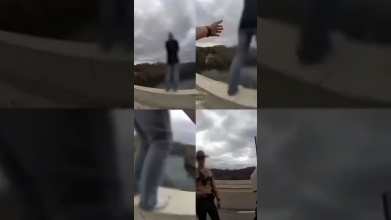 🤏👉Viral Video: Hero Cops Save Woman in Crisis on Tennessee Bridge👽🙊