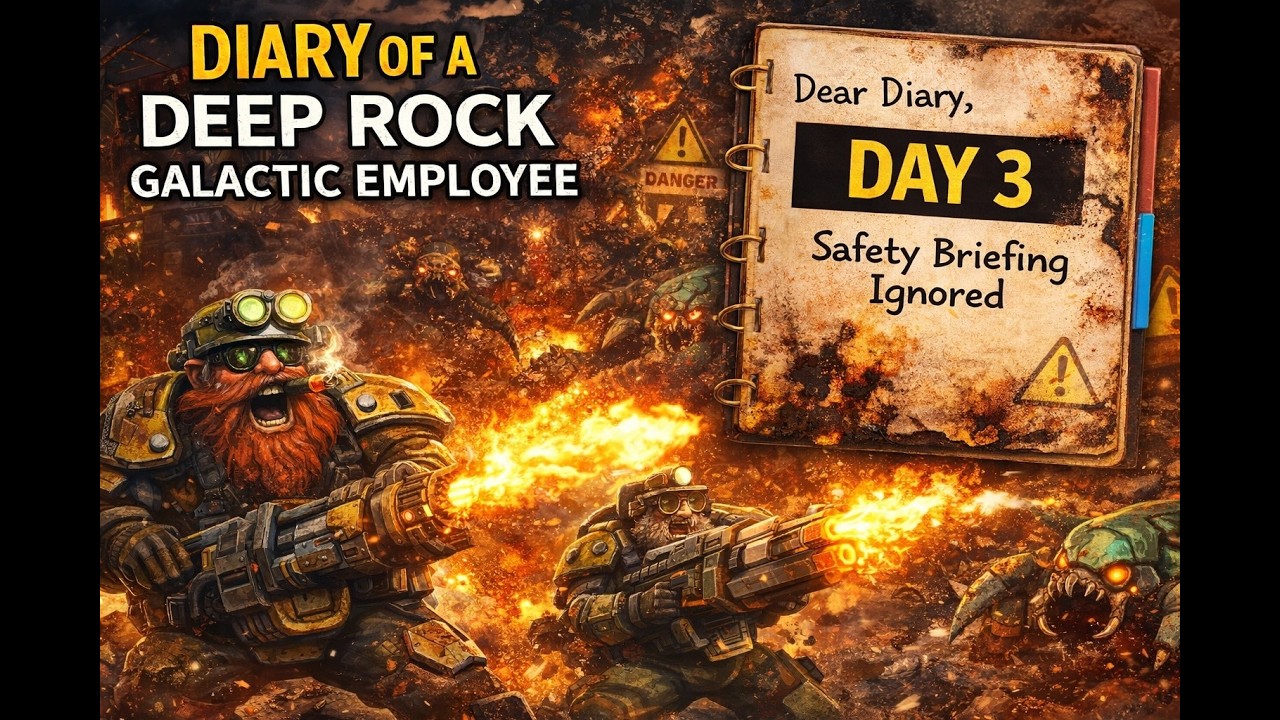 Diary of a Deep Rock Galactic Employee - Day 3