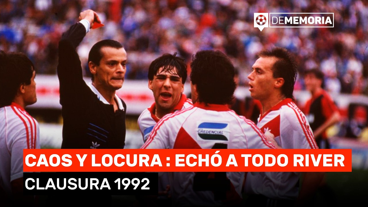 CASTRILLI expulsa a medio RIVER en el MONUMENTAL