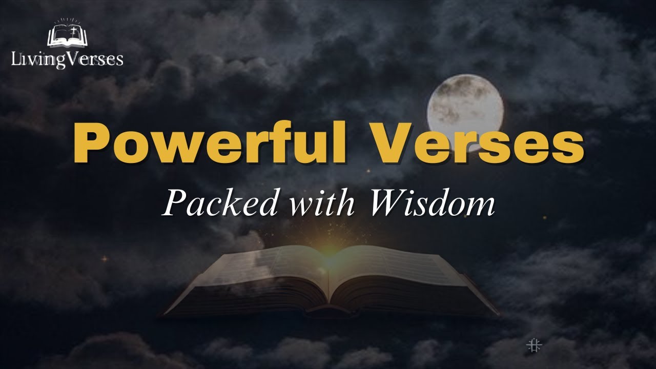 5-Powerful Bible Verses Packed with Wisdom | Life Lesson You Can't Ignore #love #motivation #faith