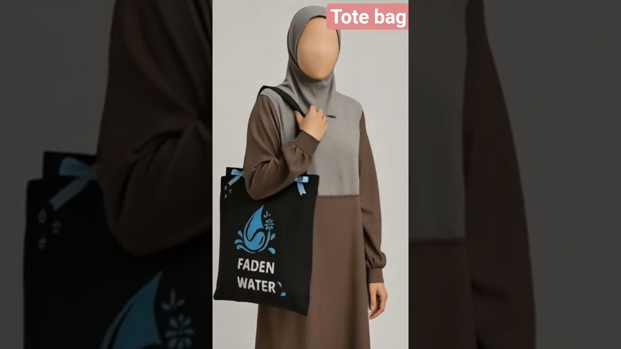 Customised tote bag with dtf #totebag #dtfprinting #rahymahclothier