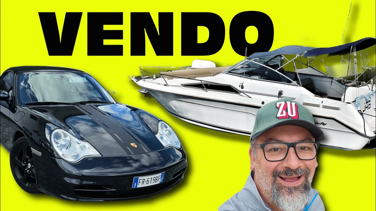 VENDO PORSCHE E BARCA X PRENDERE UNA COSA SOLA