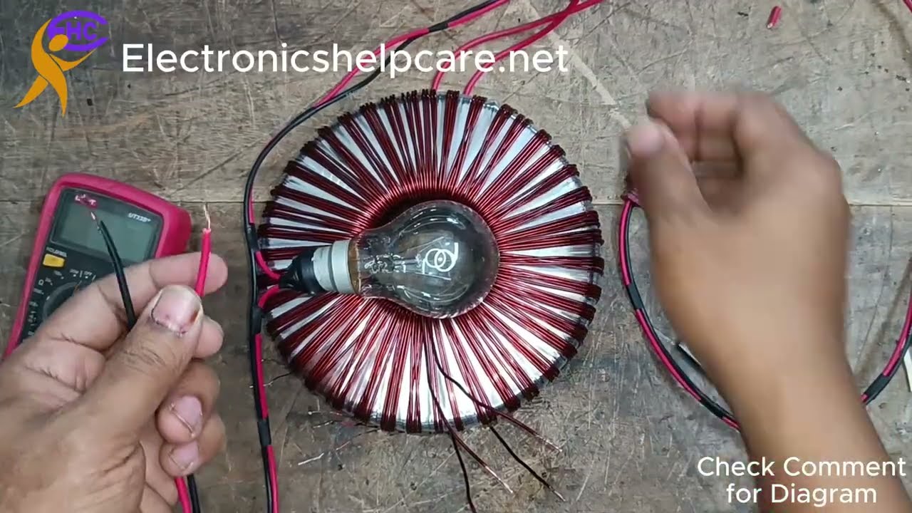 How to make center tap voltage?