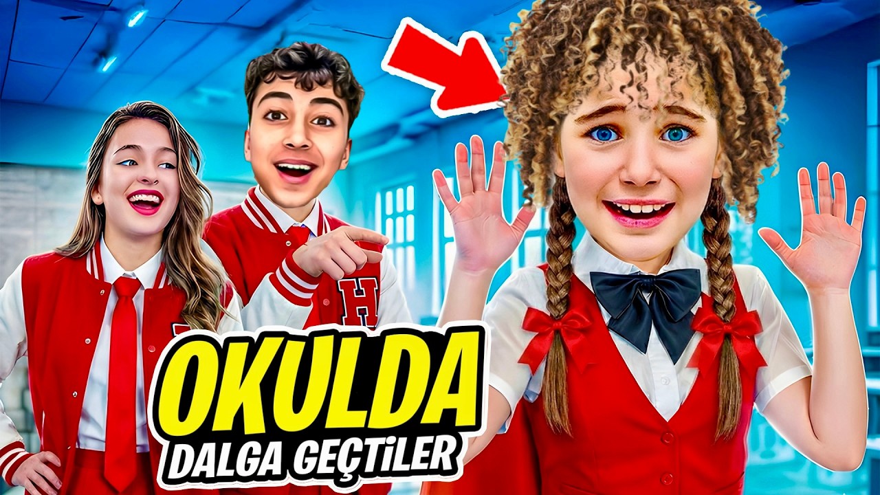OKULDA ELİF SİNEM İLE DALGA GEÇTİLER !! ANNEM SAÇIMI DEĞİŞTİRDİ !! 