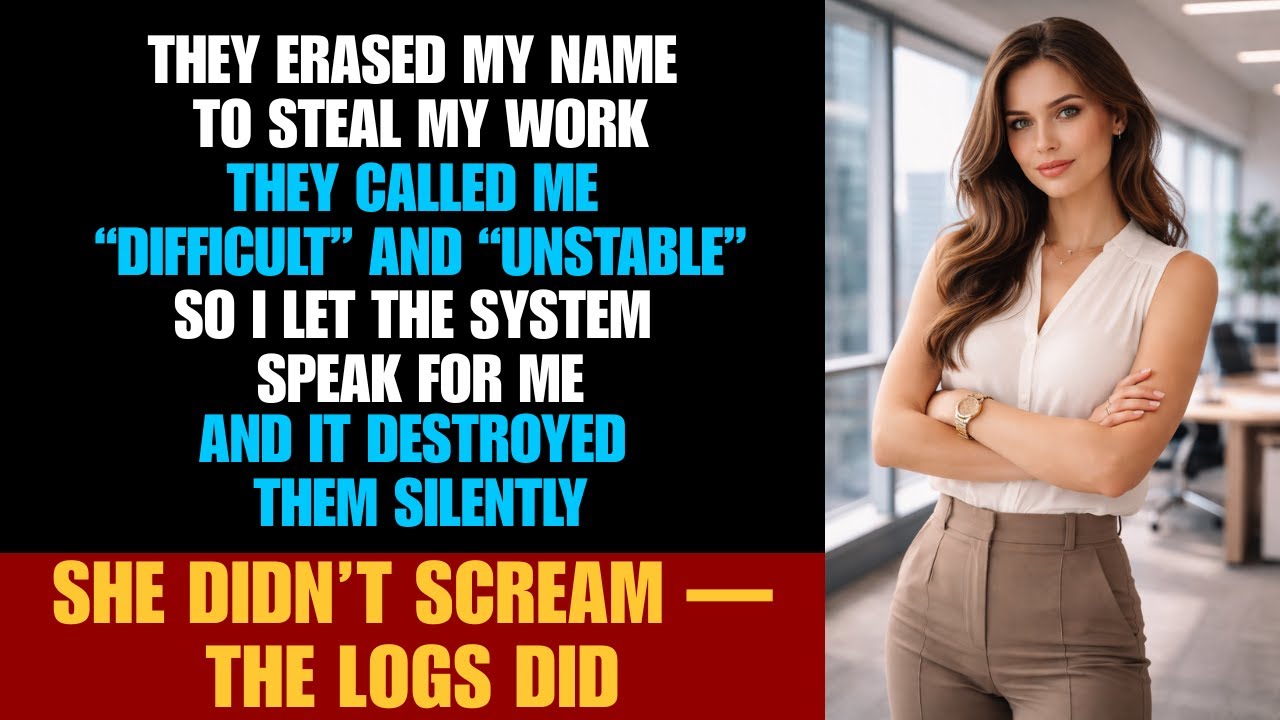 THEY STOLE MY WORK AND CALLED ME “UNSTABLE” — SO I LET THE SYSTEM DESTROY THEM