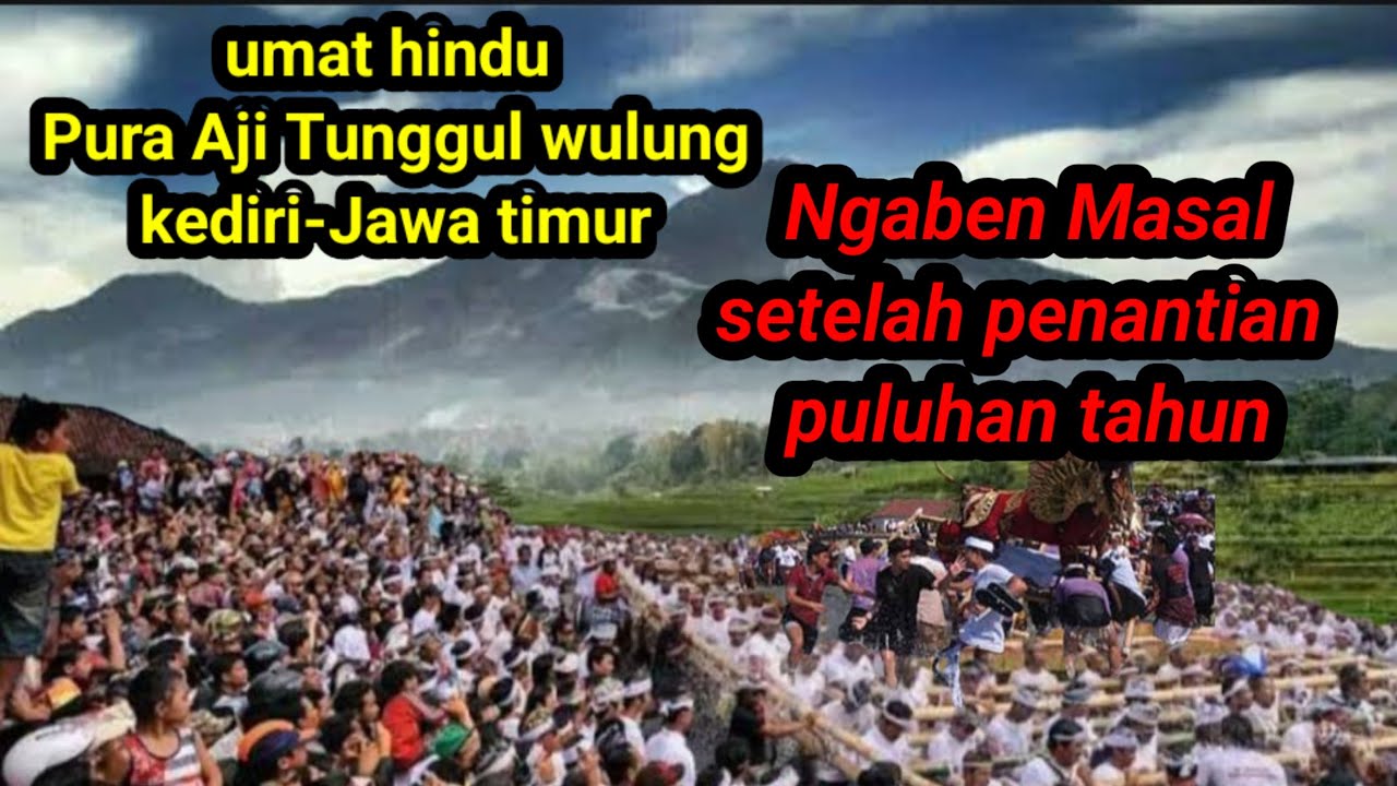 Ngaben masal!!Penantian Puluhan tahun umat Hindu disini baru bisa Ngaben masal