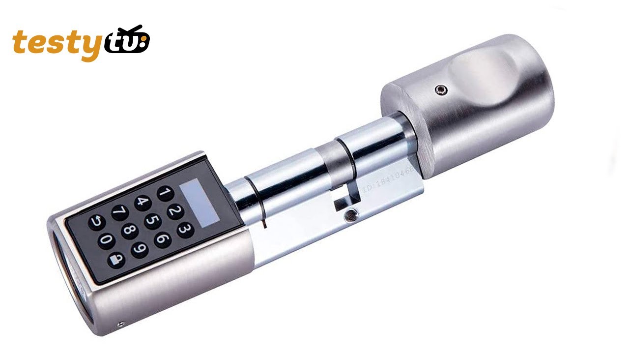 WE.LOCK - inteligentny zamek do drzwi z klawiaturą, BT, kluczami RFID