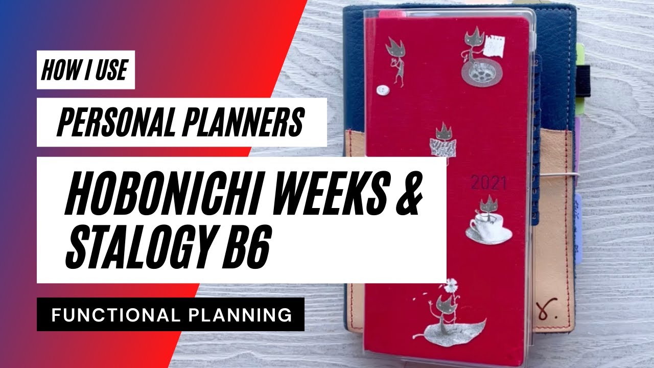 daily functional planning in my Stalogy B6