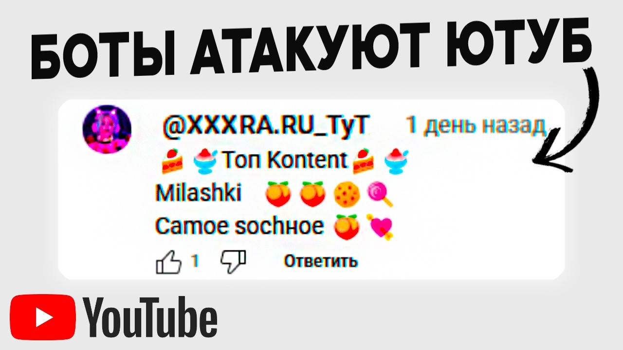 What is hidden behind YouTube COMMENT SPAM?