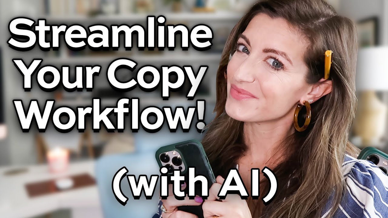 Using AI To Streamline Your Workflow and Upgrade Your Copy