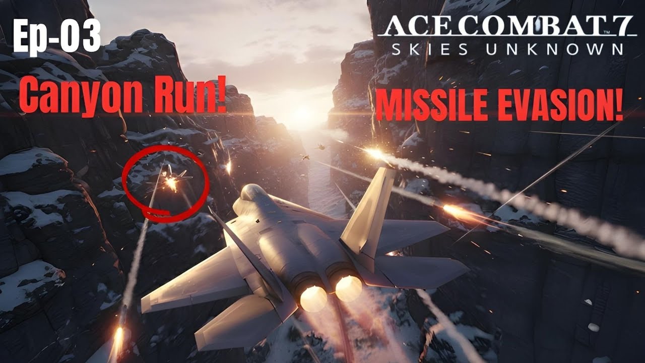 ACE COMBAT 7 EPISODE 3: The Carrier Killer! 💥 |ACE COMBAT 7 SKIES UNKNOWN  | No Commentary Ep - 03