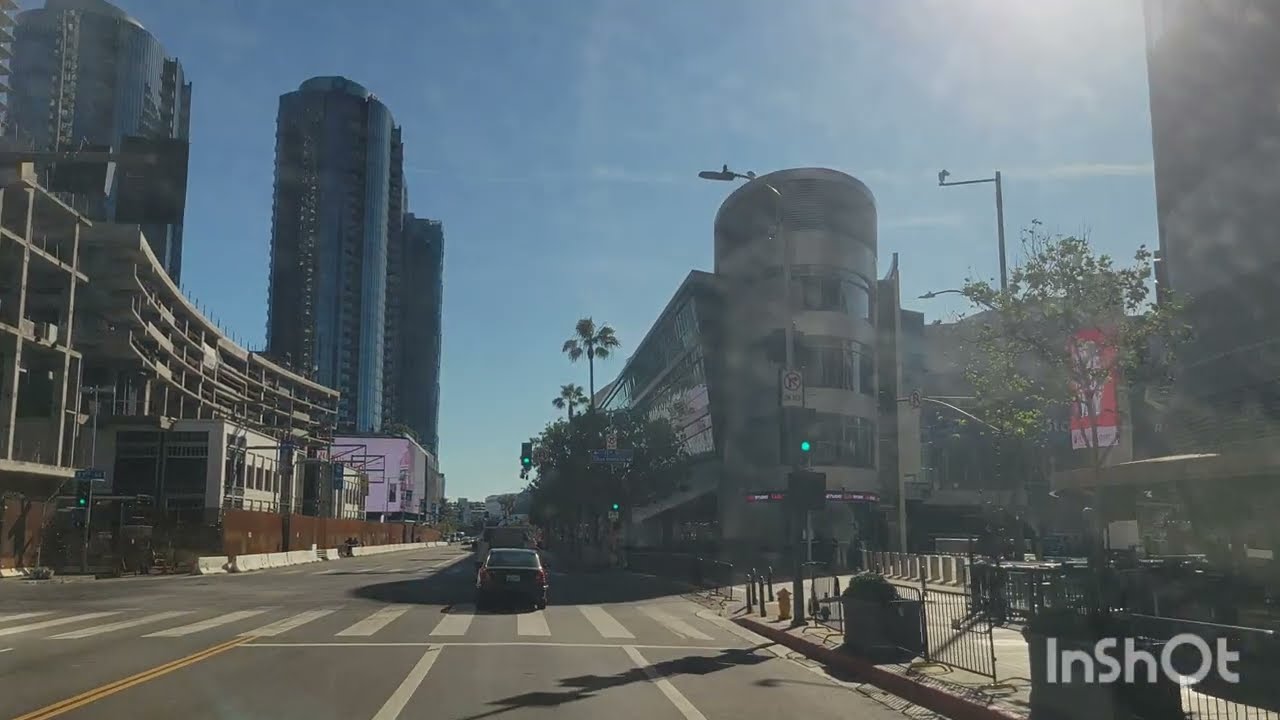 FIGUEROA STREET DOWNTOWN LOS ANGELES 