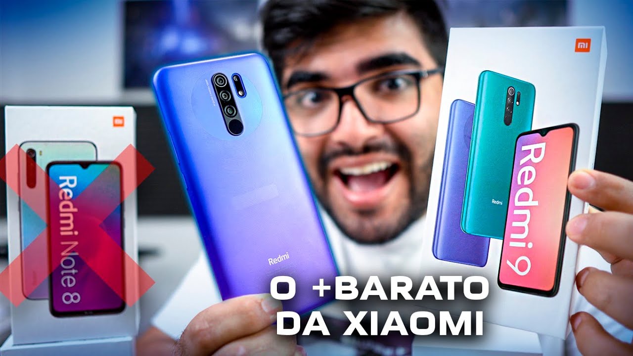 Chegou! Redmi 9! O mais BARATO e POTENTE que você vai encontrar! MELHOR QUE REDMI NOTE 8!! 😱😱