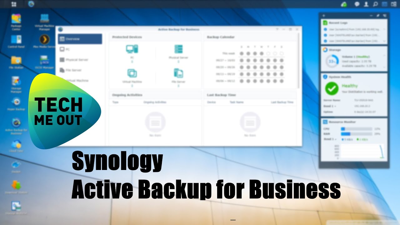 Synology Active Backup for Business — резервное копирование ПК