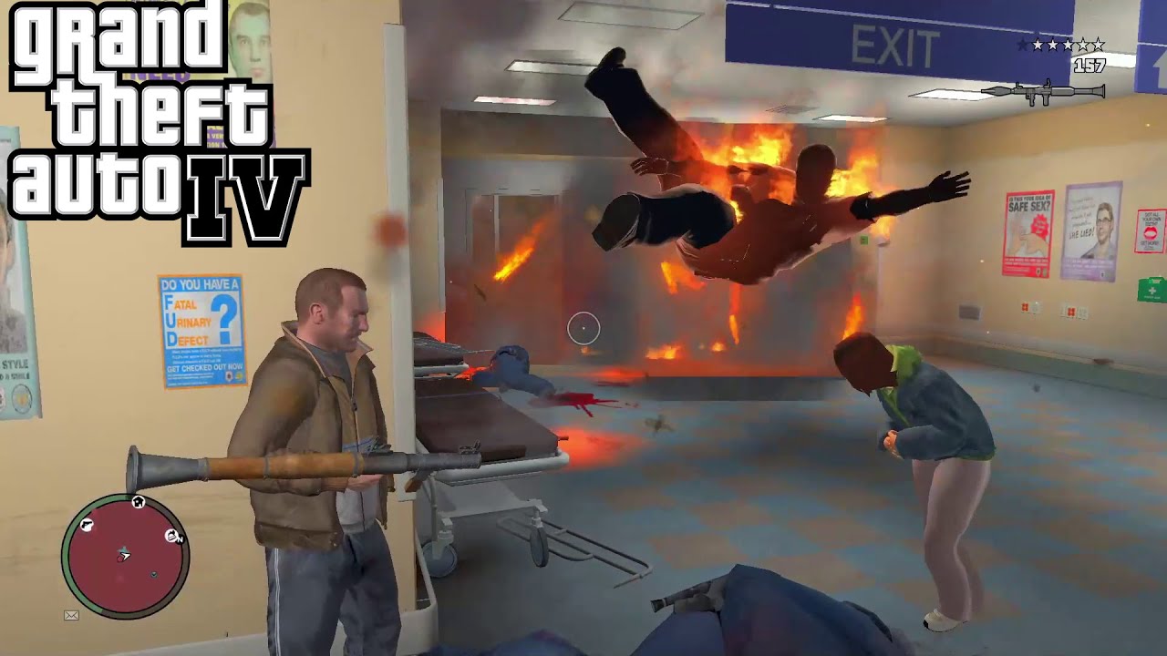 Grand Theft Auto IV Free Roam Gameplay #5