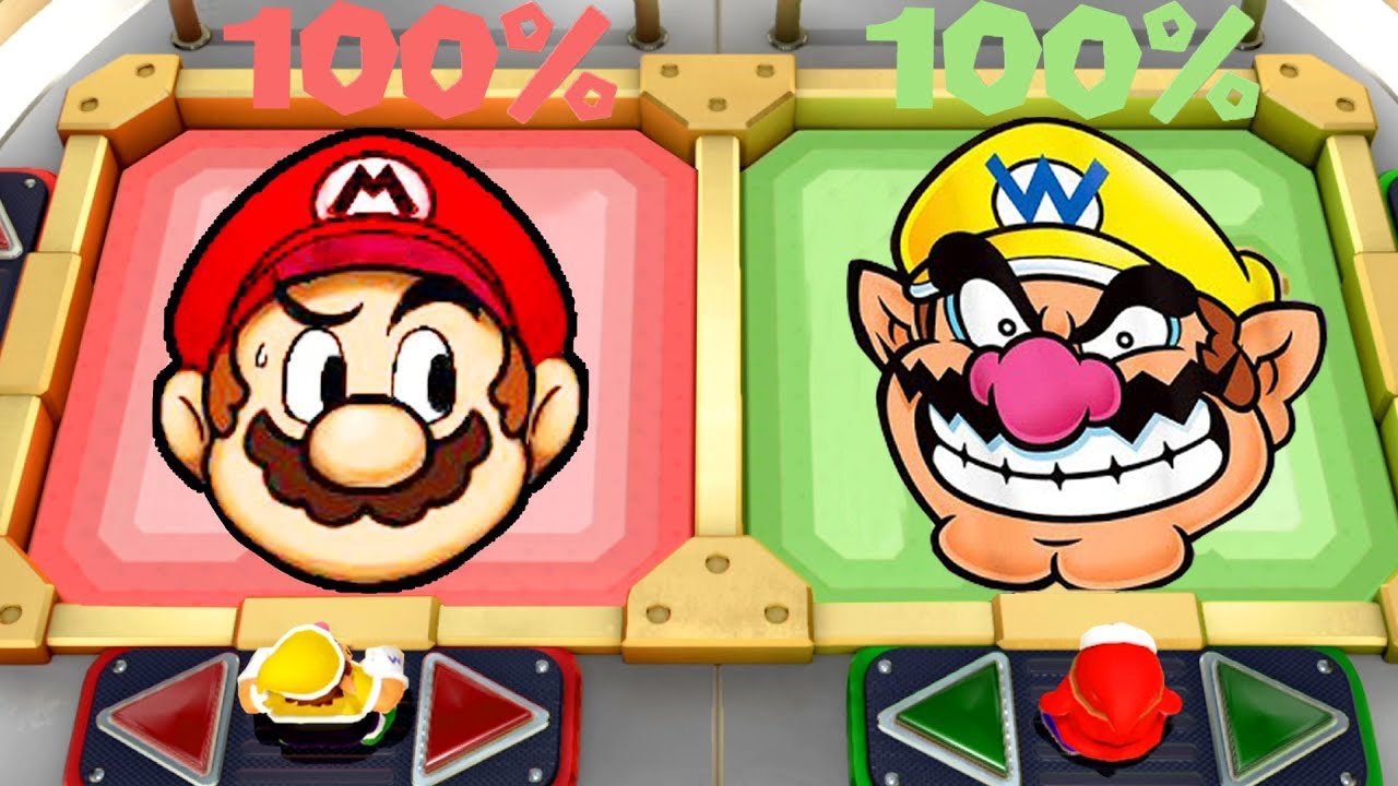 【スーパー マリオパーティ】マリオ vs ワリオ vs ピーチ vs シャイガイ (COM最強マスター)