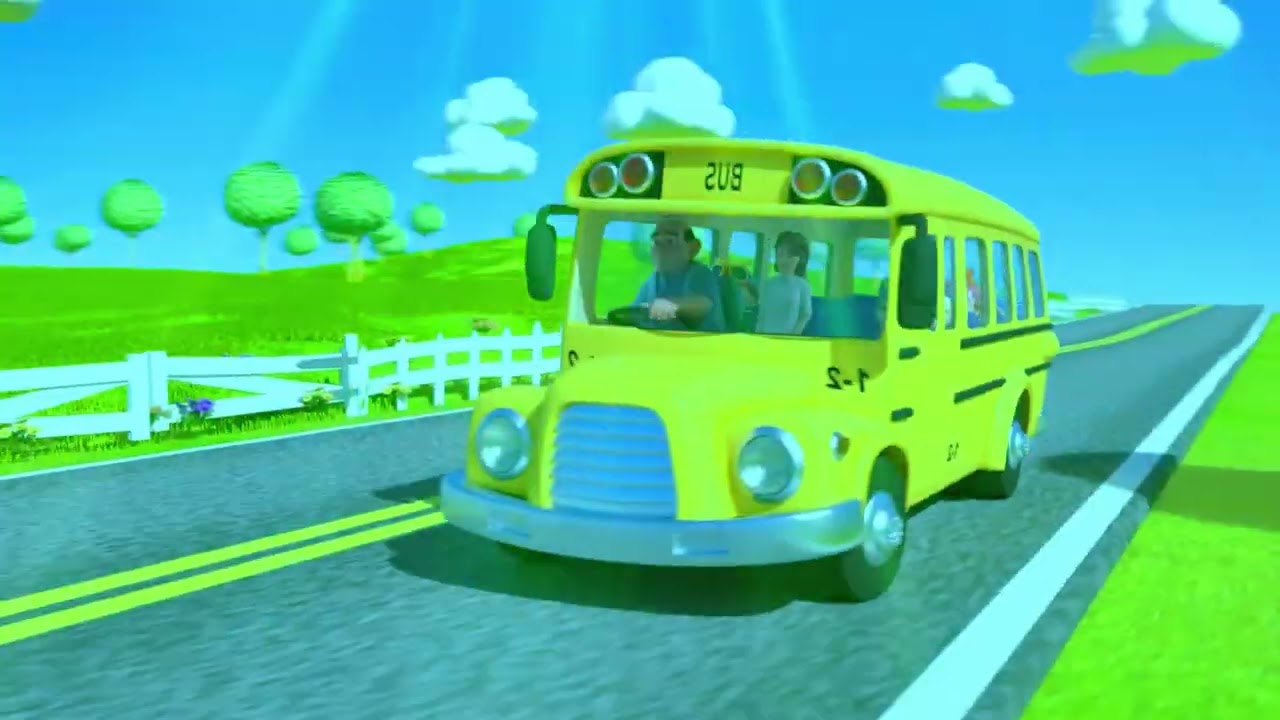 Cocomelon Bus Adventure | Wheels on the Bus + Fun Effects by Gamavision Csupo