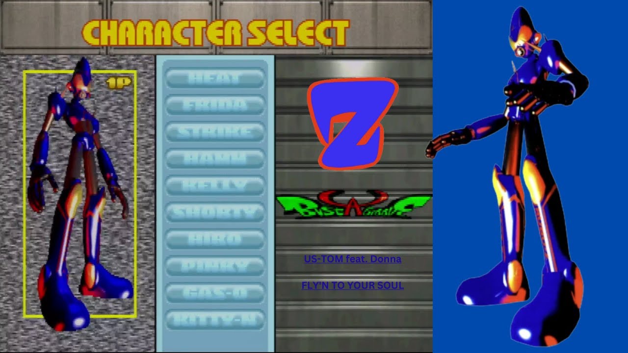 Bust A Groove - Robo-Z Stage - FLY'N TO YOUR SOUL 🎵 Full Song from the Japanese Soundtrack