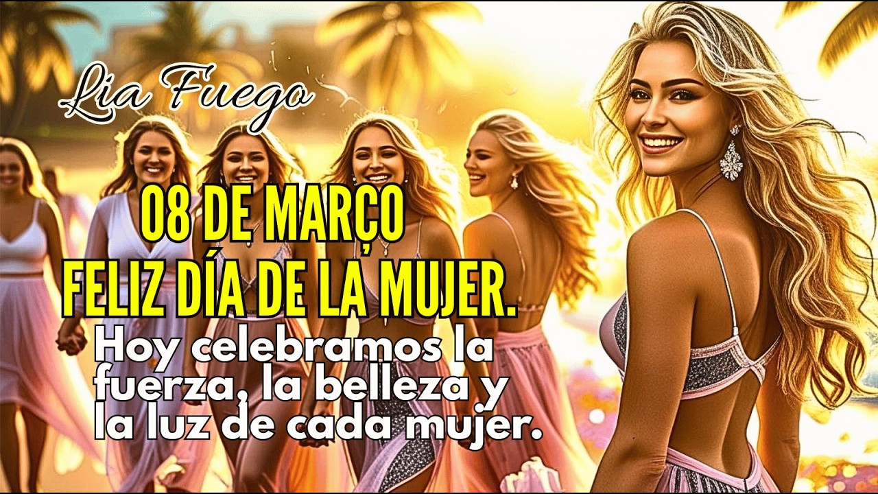 Feliz Día de la Mujer.Tu luz hace el mundo más hermoso.✨ Canción para Elevar Tu