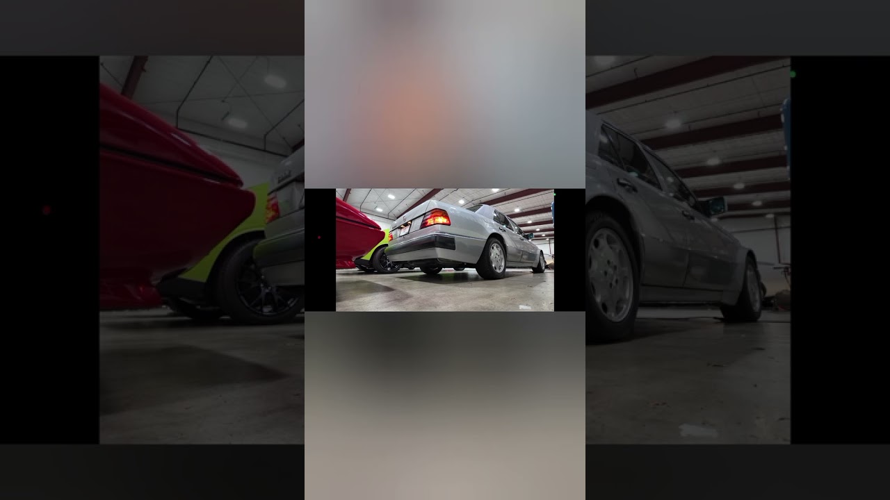 Mercedes Benz 500E Sound Real Life and Games 
