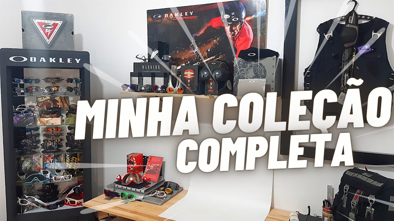 TODOS MEUS ÓCULOS OAKLEY | MINHA COLEÇÃO COMPLETA