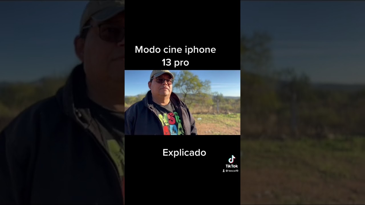 Modo cine de iphone 13 #iphone  #cinematic
