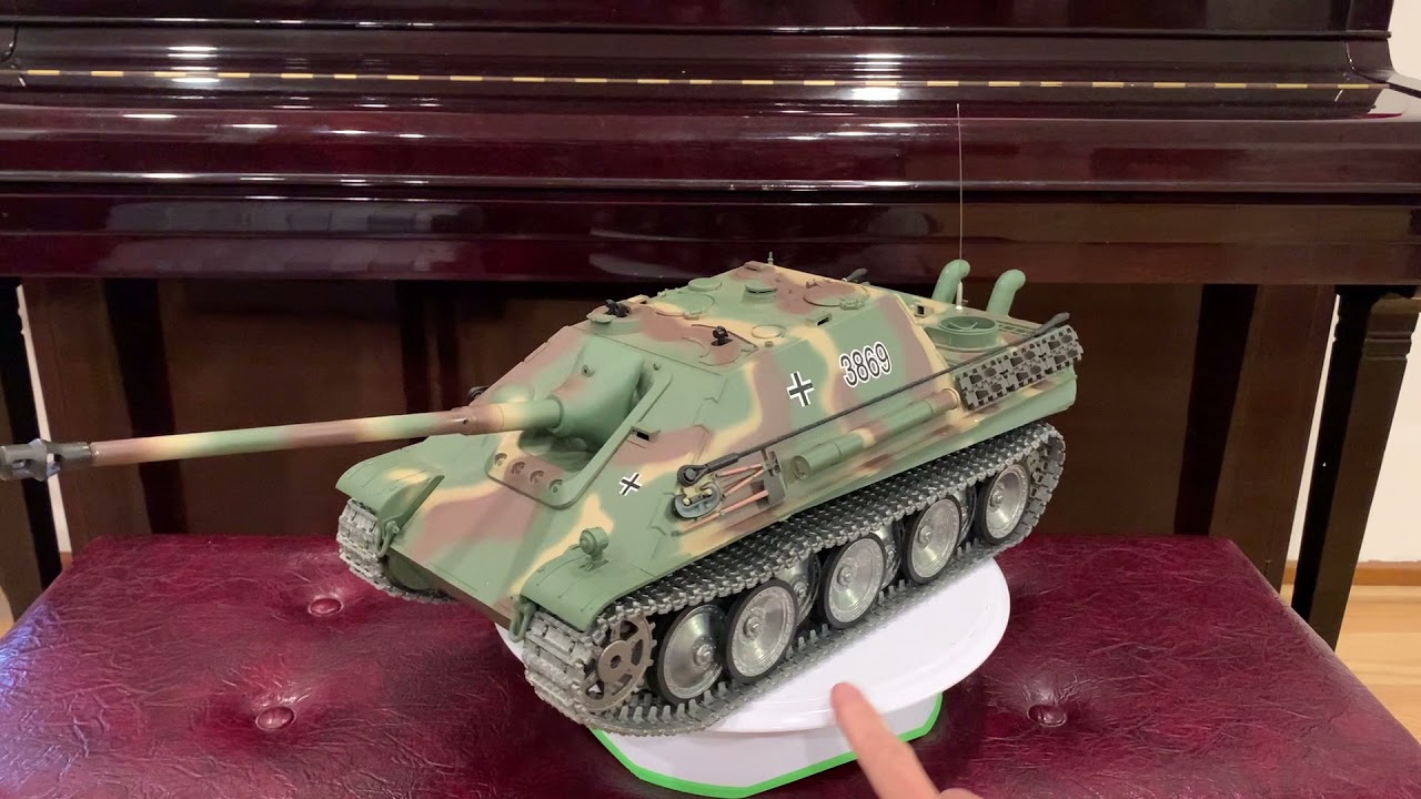 HENG LONG 1/16 RC GERMAN JAGDPANTHER G - UNBOXING