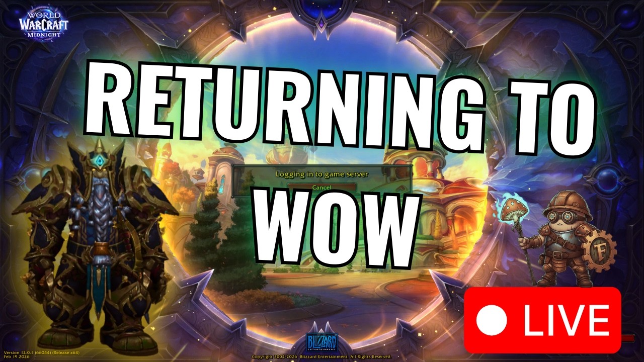 Going Back To WoW For Midnight - Prep Time