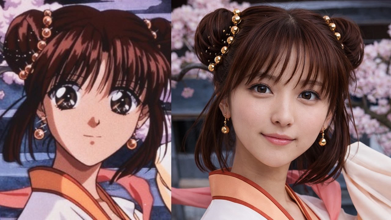 What if Fushigi Yuugi Characters were Real? | ふしぎ遊戯 AI Live Action  | Miaka Yuki Looks Stunning!