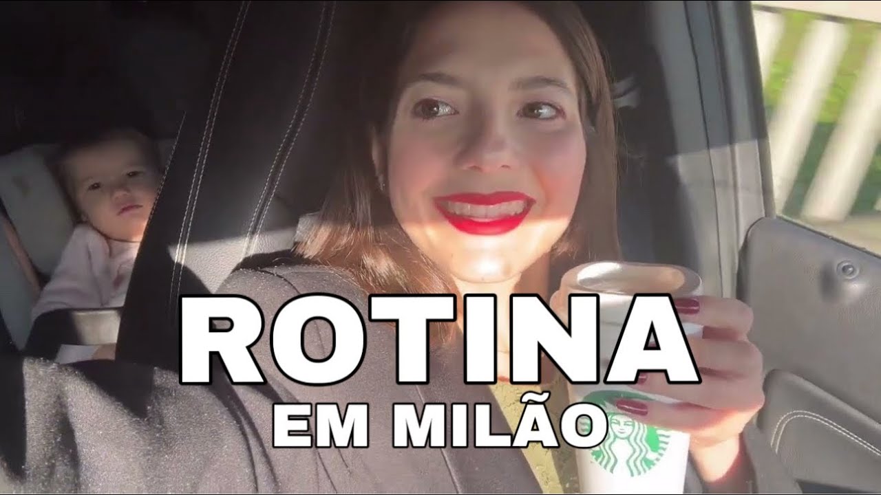 MINHA ROTINA MORANDO EM MILÃO ✨ UM DIA DE VIDA REAL : Trabalho + família.