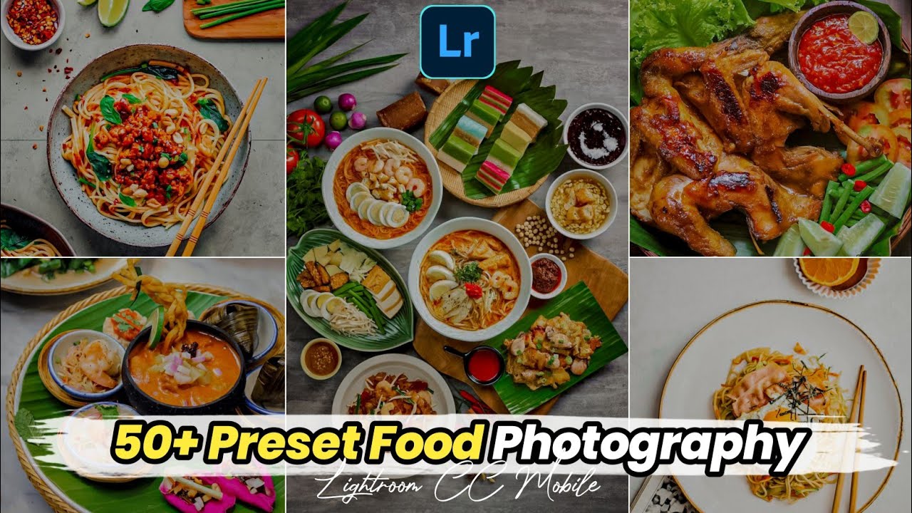 FREE 50 + PRESET LIGHTROOM TERBARU 2021 | FOOD PHOTOGRAPHY | LIGHTROOM PRESET