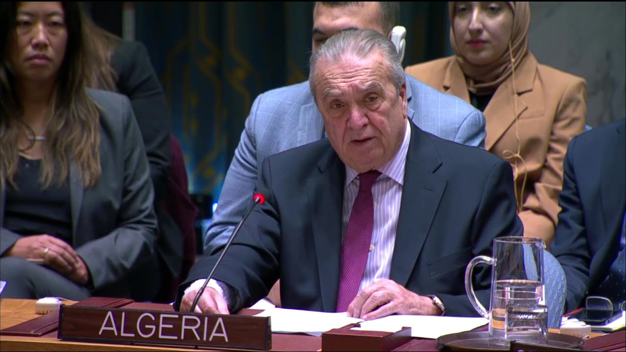 Déclaration de l'Ambassadeur Amar Bendjama au CSNU sur la situation en Palestine