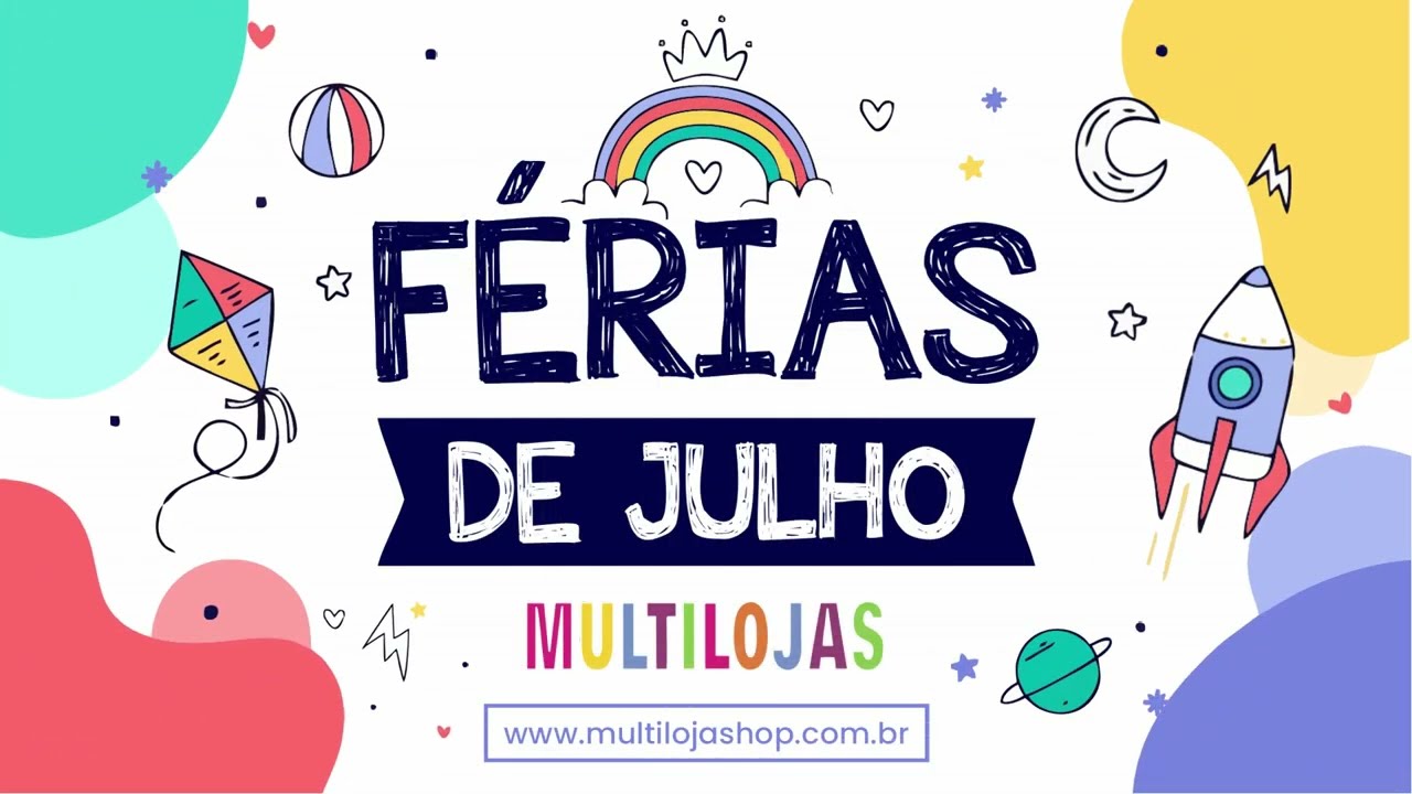 Aproveite as f&eacute;rias com seus filhos e divirta-se jogando muito! MULTILOJAS GAROPABA-SC