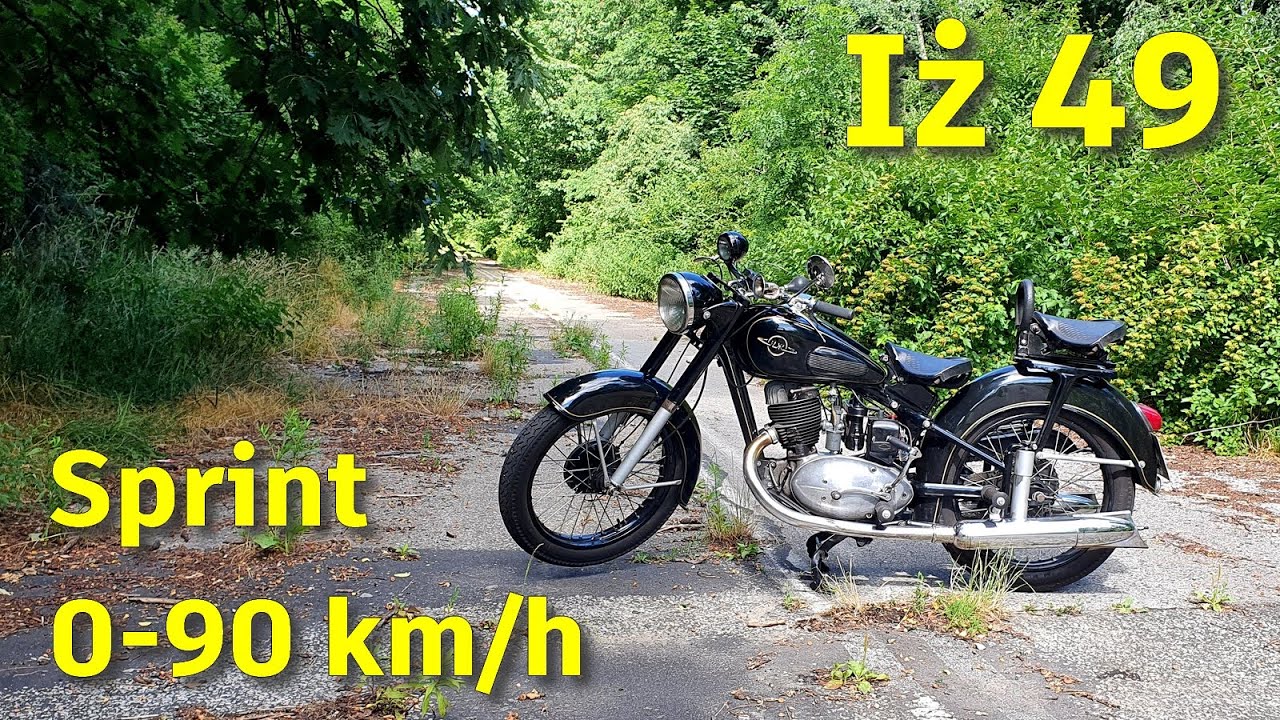 Iż 49 (Izh 49) - sprint 0-90 km/h
