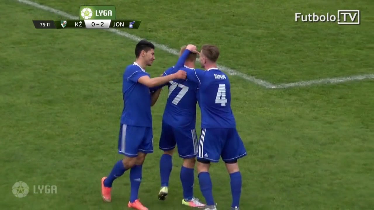 FK JONAVA 2017 įvarčiai (video medžiaga 