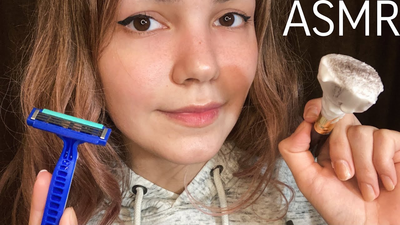 АСМР Бритьё Бороды, Ролевая Игра, Нежный Шёпот 🪒 ASMR Men's Shave Roleplay, Soft Whisper