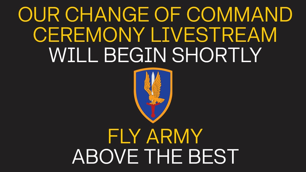 1st Aviation Brigade Change of Command Ceremony