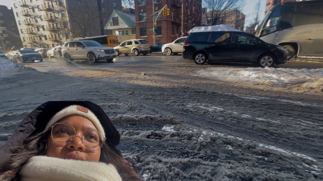 Unos días llenos de nieve y lodo negro