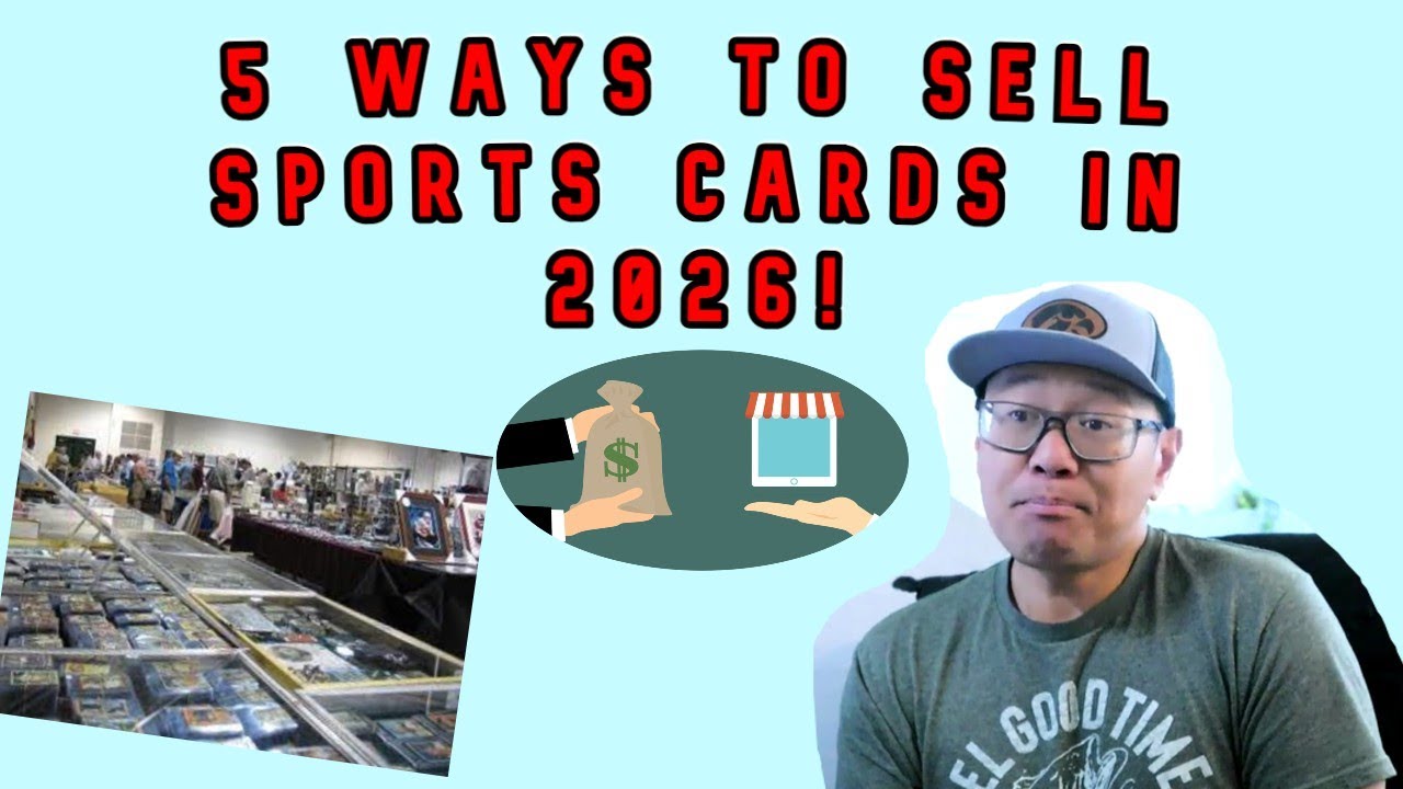 5 WAYS TO START SELLING SPORTS CARDS IN 2026! #sellingtips #sportscards #cardcollection #ebayseller