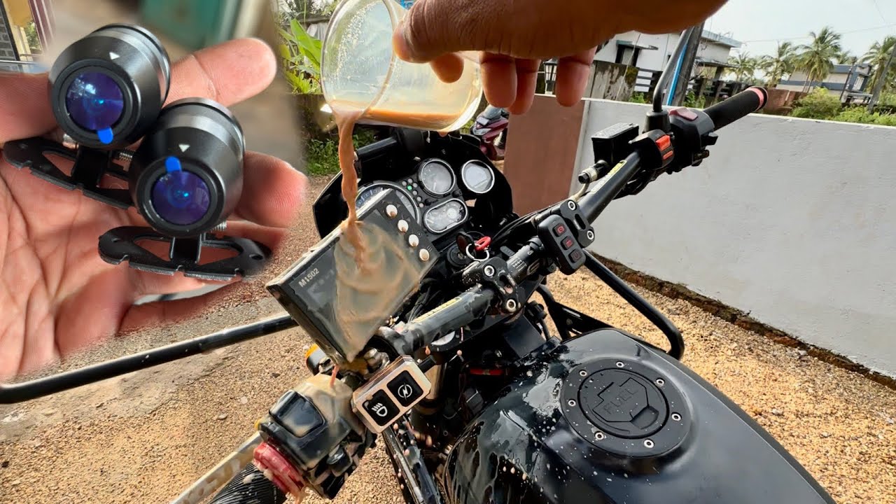 CCTV for Motorcycle 😻🎥 | waterproof mercylion M1502 Dash Cam Review 🤩👍